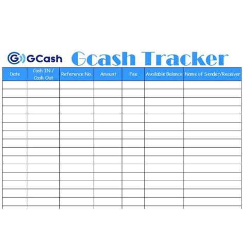 GCASH TRACKER .